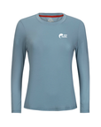 Women's Hybrid Long Sleeve Tee - Red Padel
