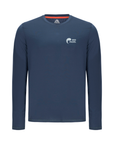 Men's Hybrid Long Sleeve Tee - Red Padel
