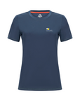 Women's Hybrid Tee - Cross Courts