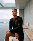 Men's Hybrid Long Sleeve Tee - Padel Square