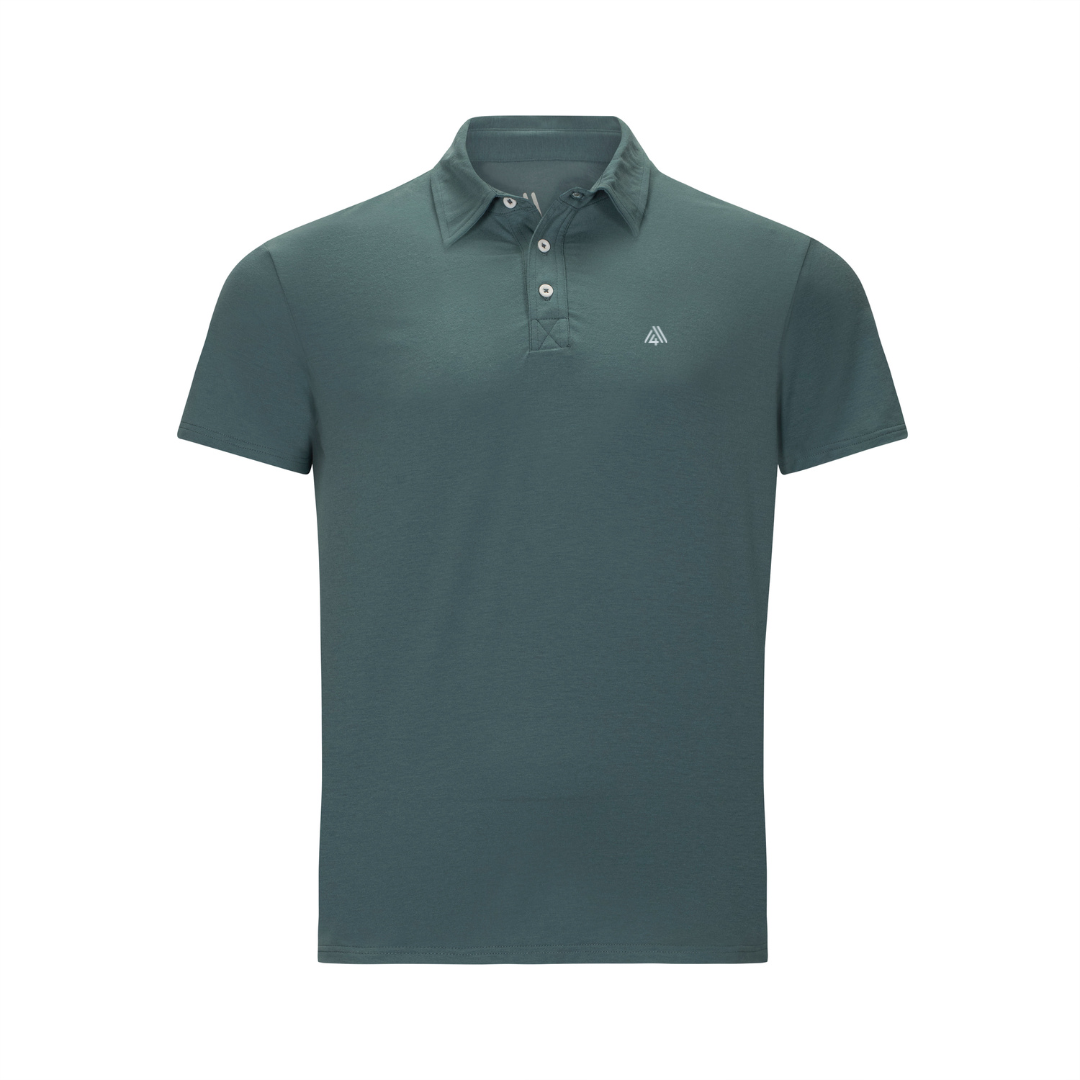 Men's Hybrid Polo Pine