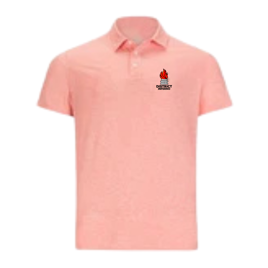 Men's Hybrid Polo - DC Inferno