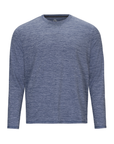 Men's Elite Long Sleeve Tee Blue Indigo