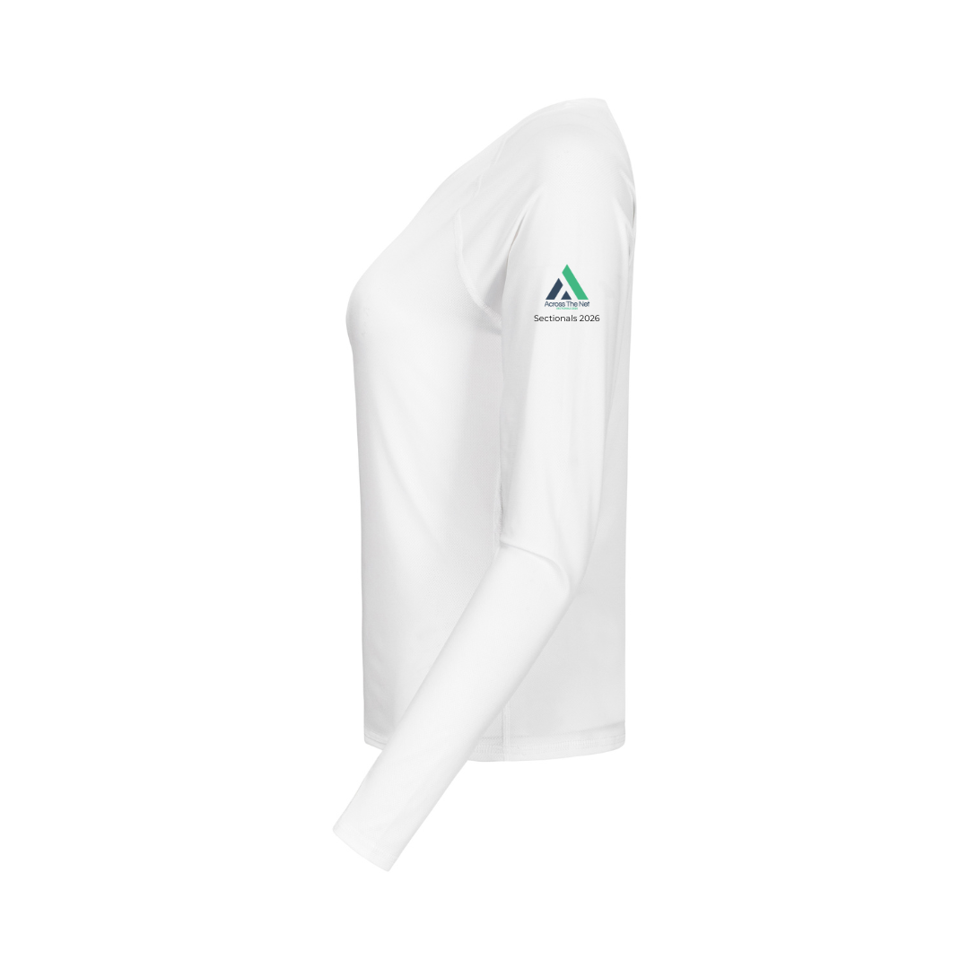 Women's Tennis Elite Long Sleeve Tee - Across The Net Sectionals 2026