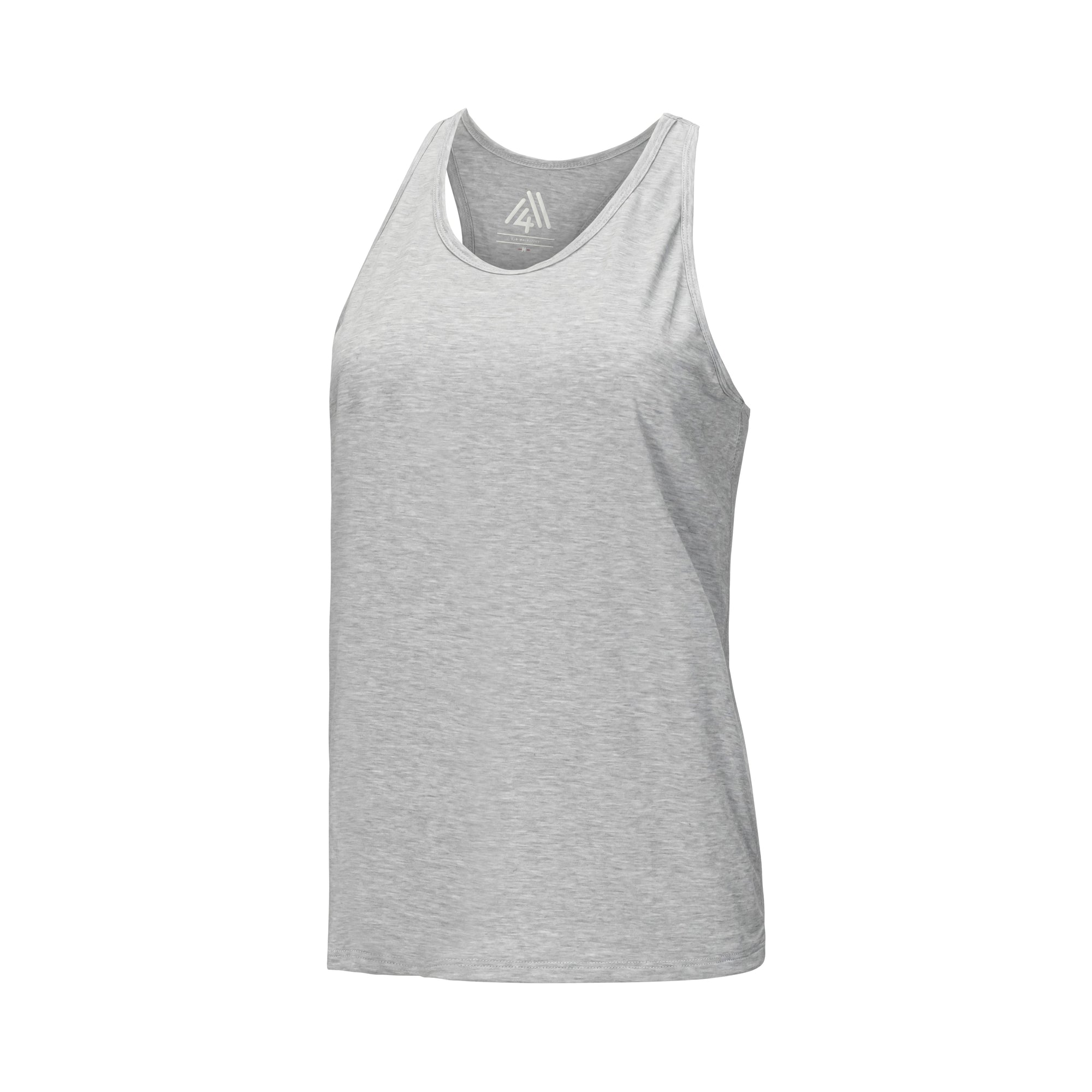 Women&#39;s Hybrid Tank Heather Silver