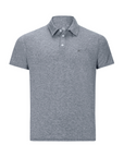 Men's Hybrid Polo Heather Grey