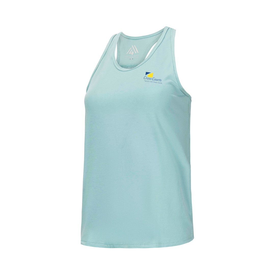 Women&#39;s Hybrid Tank - Cross Courts