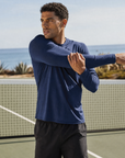 Men's Hybrid Long Sleeve Tee - Padel Square