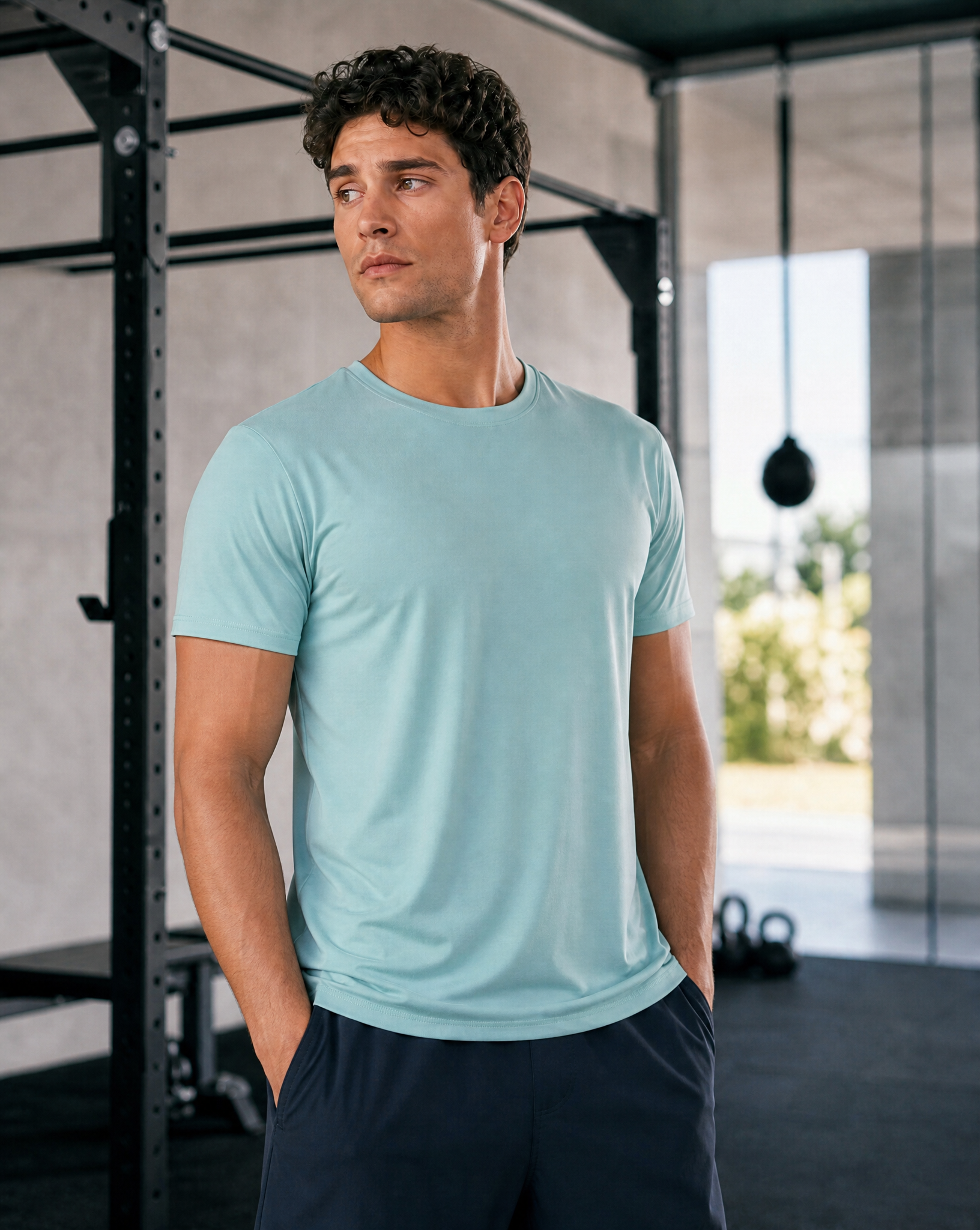 Men's Hybrid Tee - Brave Like Bailee