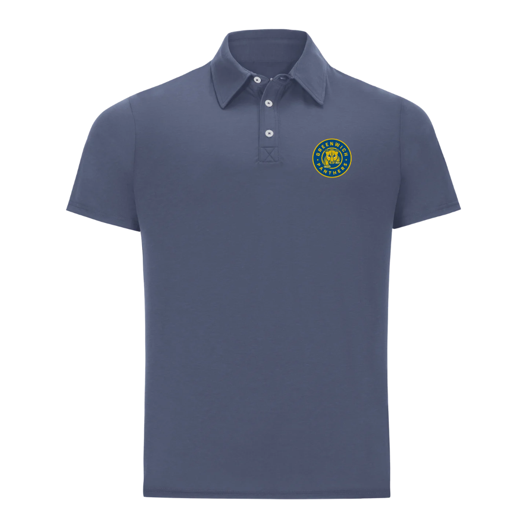 Men's Hybrid Polo - Greenwich Panthers