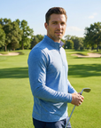 Men's Hybrid 1/4 Zip - Padel Square