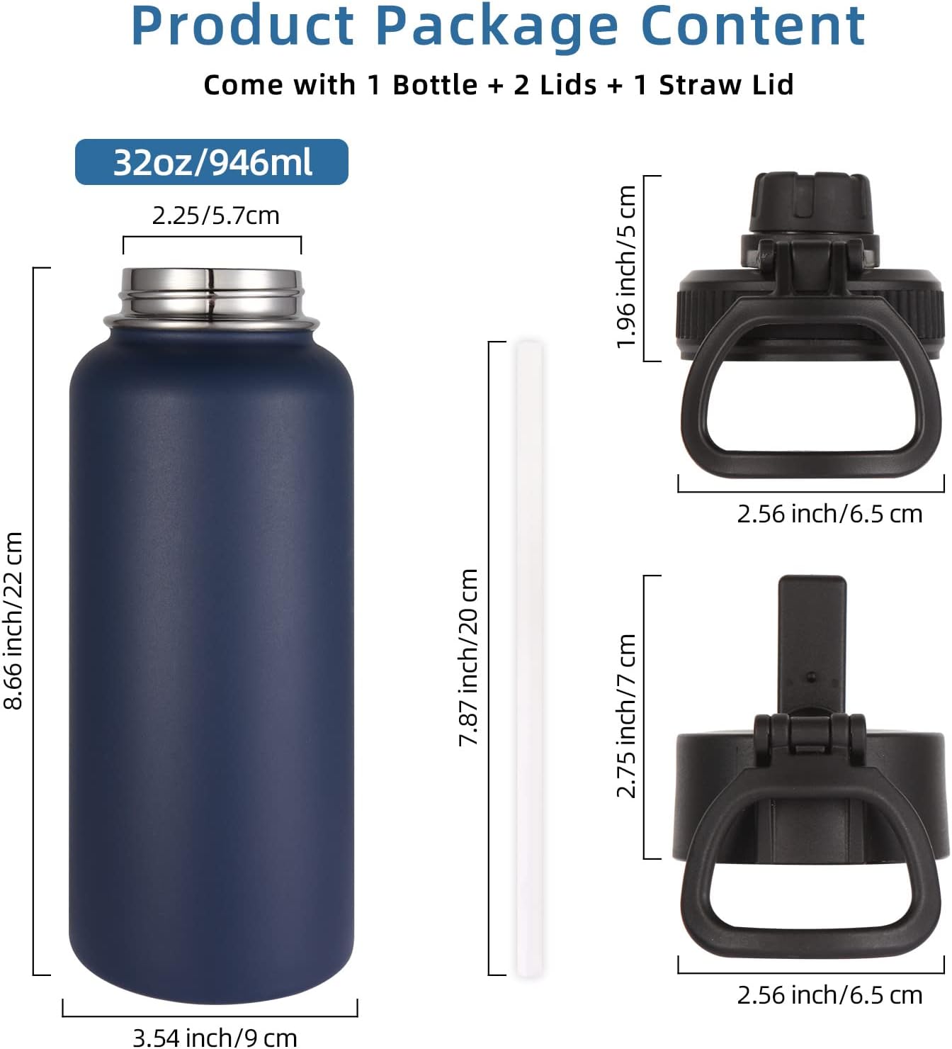 32 Ounce Water Bottle