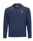 Youth Hybrid Hoodie - Blue Indigo