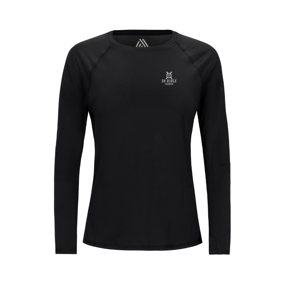 Women's Elite Long Sleeve Tee - Black