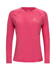 Women's Elite Long Sleeve Tee - Bright Pink