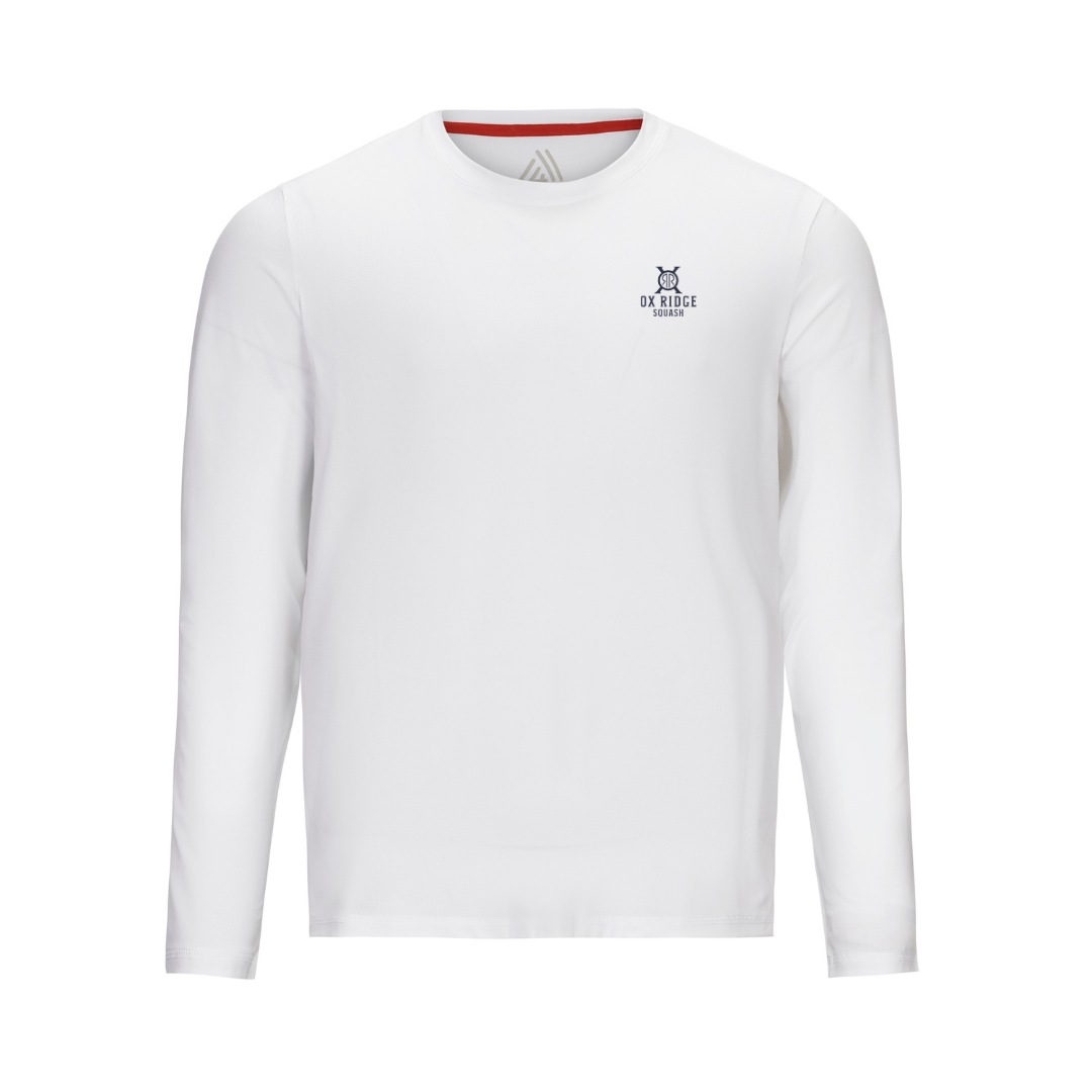 Men's Elite Long Sleeve Tee - White
